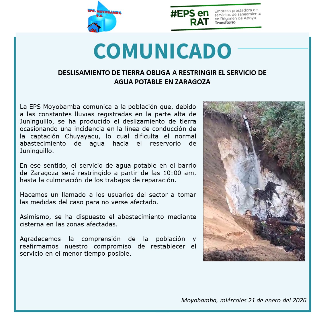 COMUNICADO